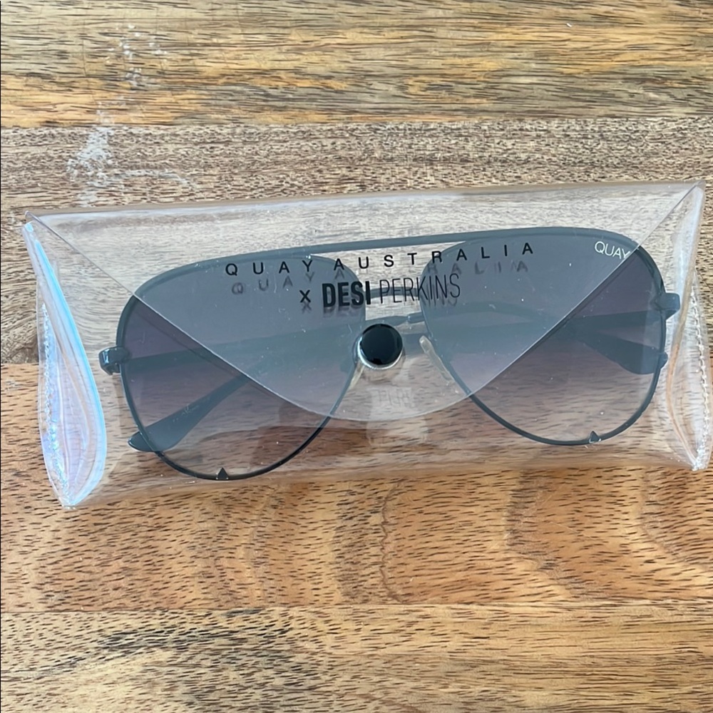 Quay Australia Black Sunglasses